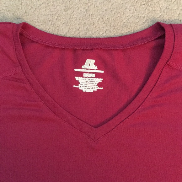 Russell Athletic V-Neck Top NEW - Picture 4 of 4